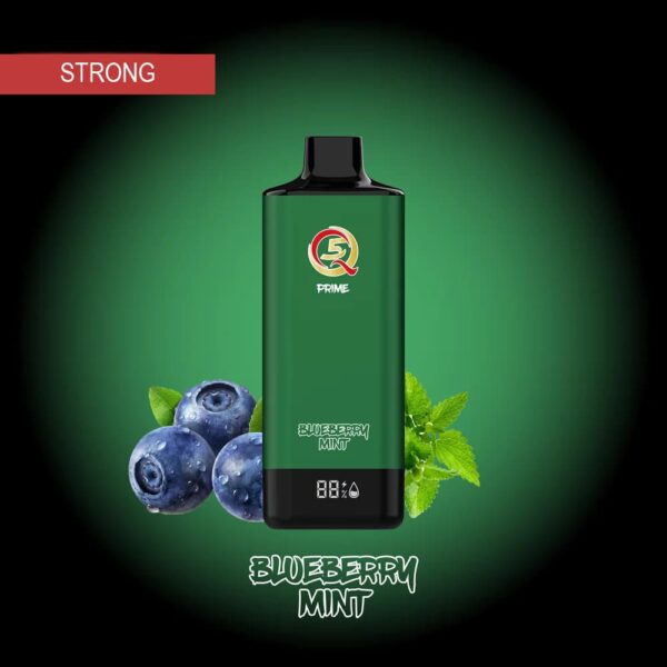 Электронная сигарета Q5 PRIME STRONG 12000 (Черника Мята) - Купить с доставкой в Красногорске