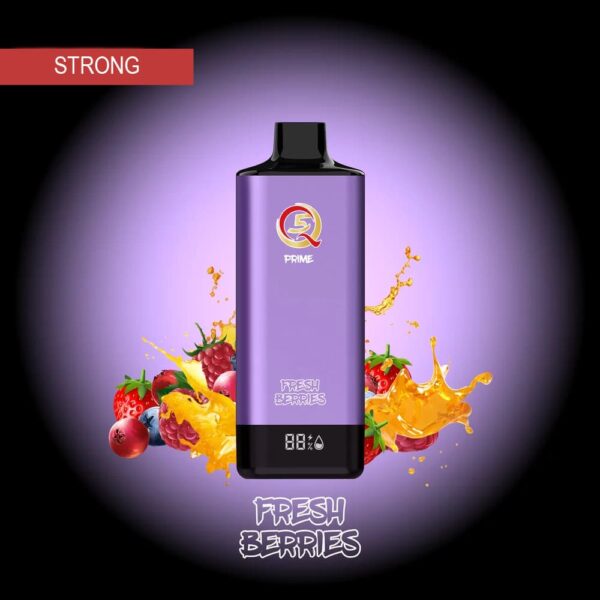 Электронная сигарета Q5 PRIME STRONG 12000 (Свежие ягоды) - Купить с доставкой в Красногорске