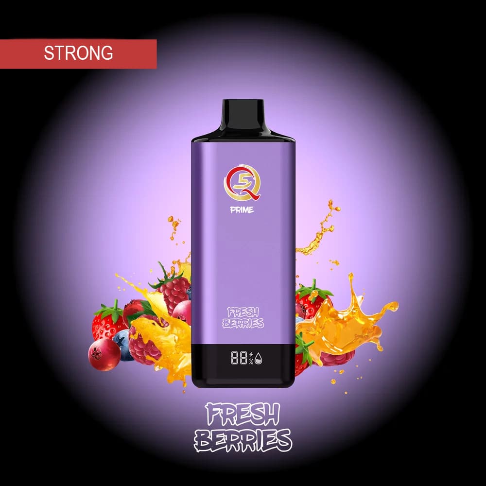 Электронная сигарета Q5 PRIME STRONG 12000 (Свежие ягоды) - Купить с доставкой в Красногорске