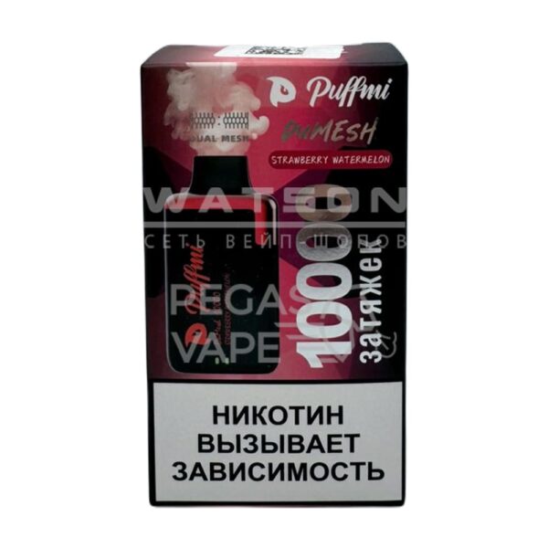 Электронная сигарета PuffMi DUMESH 10000 (Клубника арбуз) - Купить с доставкой в Красногорске