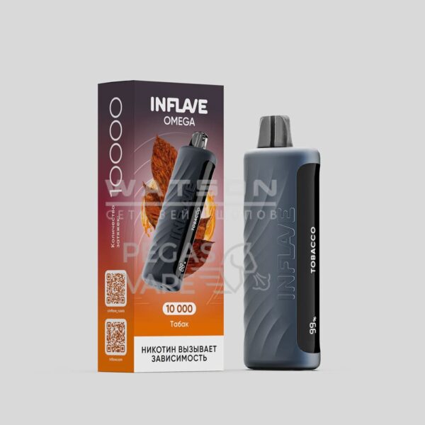 Электронная сигарета INFLAVE OMEGA 10000 (Табак) - Купить с доставкой в Красногорске