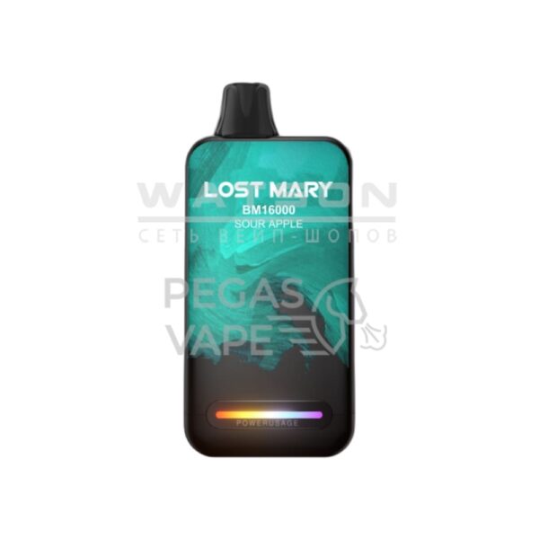 Электронная сигарета LOST MARY BM 16000 (Кислое яблоко) - Купить с доставкой в Красногорске