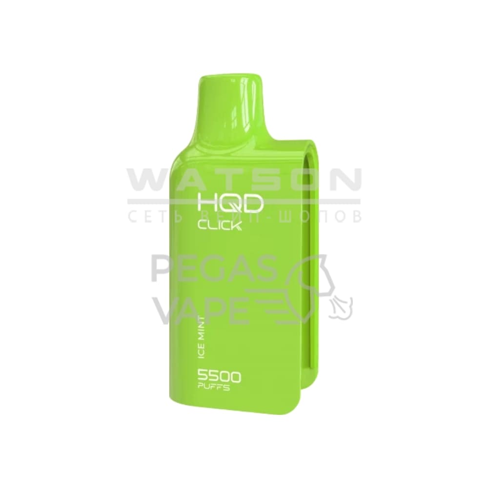 Картридж HQD CLICK 5500 (Ледяная мята) - Купить с доставкой в Красногорске