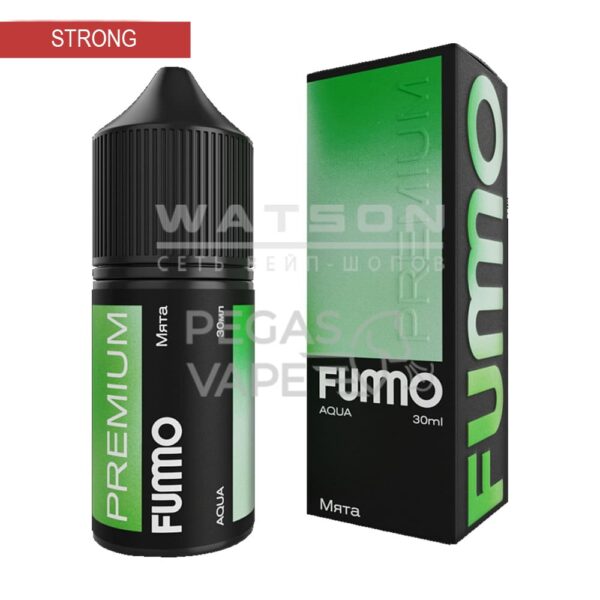 Жидкость FUMMO AQUA HARD (Мята) 30 мл 2% (20 мг/мл) Strong - Купить с доставкой в Красногорске