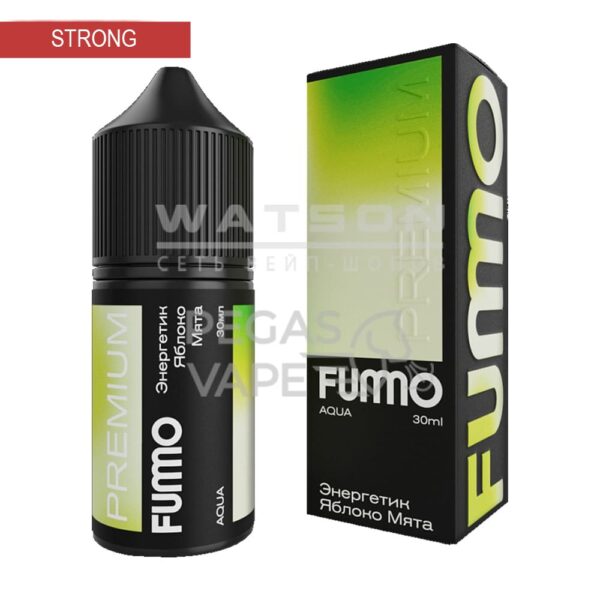 Жидкость FUMMO AQUA HARD (Энергетик яблоко мята) 30 мл 2% (20 мг/мл) Strong - Купить с доставкой в Красногорске