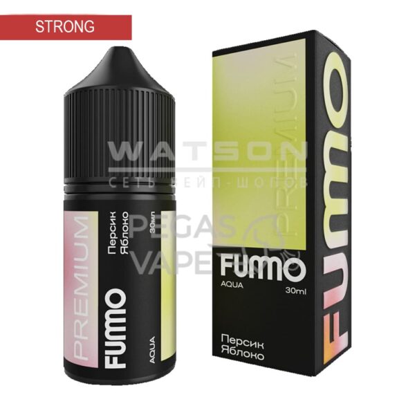 Жидкость FUMMO AQUA HARD (Персик яблоко) 30 мл 2% (20 мг/мл) Strong - Купить с доставкой в Красногорске