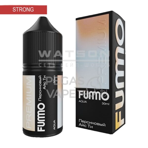 Жидкость FUMMO AQUA HARD (Персиковый айс ти) 30 мл 2% (20 мг/мл) Strong - Купить с доставкой в Красногорске