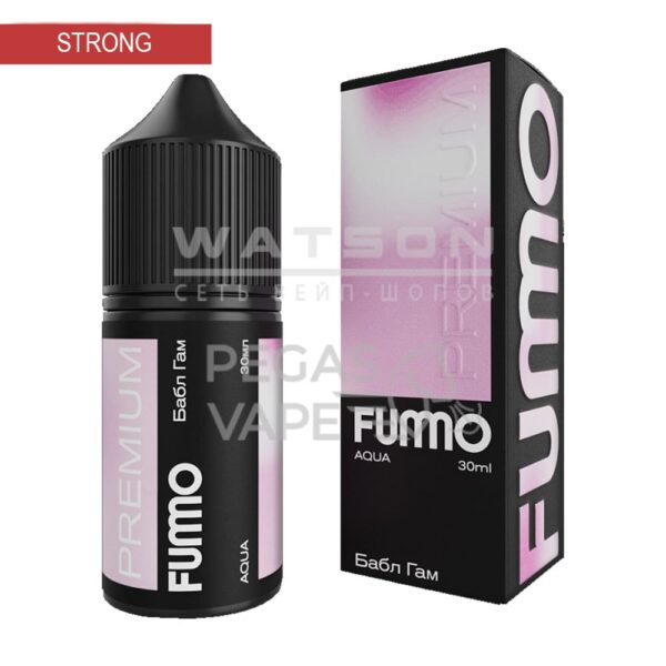 Жидкость FUMMO AQUA HARD (Бабл гам) 30 мл 2% (20 мг/мл) Strong - Купить с доставкой в Красногорске