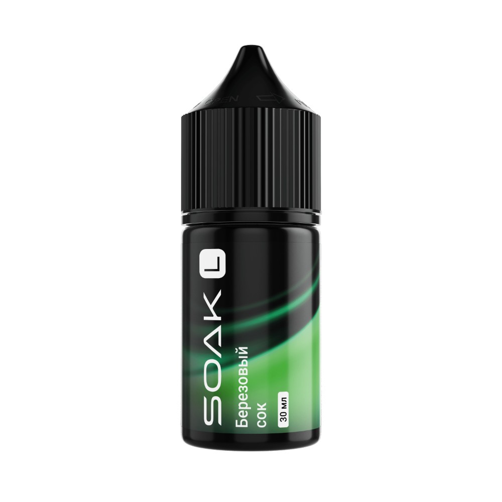 Жидкость SOAK L (Березовый сок) 30 мл 2% (20 мг/мл) Жидкость SOAK L (Березовый сок) 30 мл 2% (20 мг/мл) - Купить с доставкой в Красногорске
