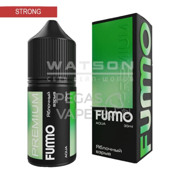 Жидкость FUMMO AQUA HARD (Яблочный взрыв) 30 мл 2% (20 мг/мл) Strong - Купить с доставкой в Красногорске