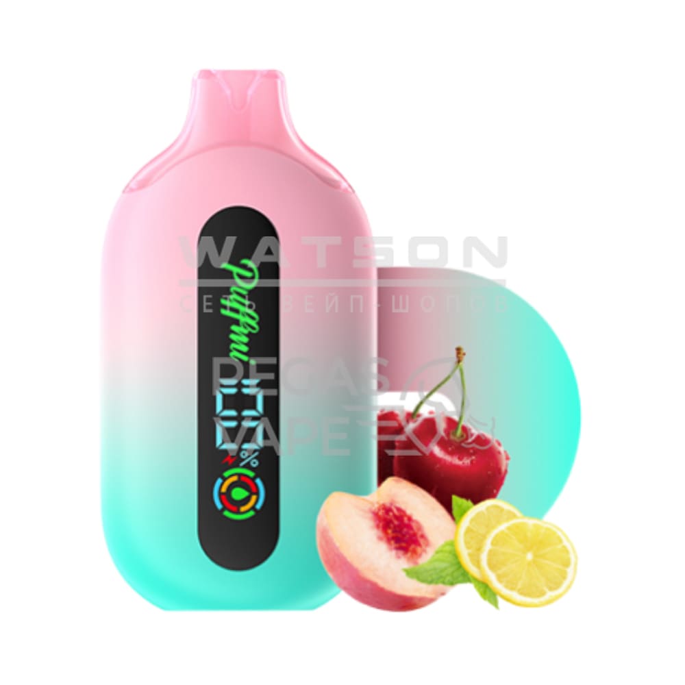 Электронная сигарета PuffMi PURE 12000 (Вишня персик лимон) Электронная сигарета PuffMi PURE 12000 (Вишня персик лимон) - Купить с доставкой в Красногорске