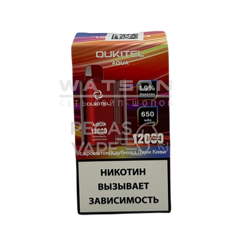 Электронная сигарета OUKITEL AQUA 12000 (Клубника личи киви) Электронная сигарета OUKITEL AQUA 12000 (Клубника личи киви) - Купить с доставкой в Красногорске