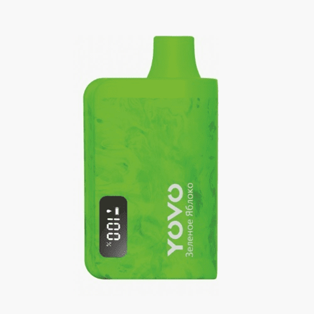 Электронная сигарета Chillax YOVO 7000 (Ледяное яблоко) - Купить с доставкой в Красногорске
