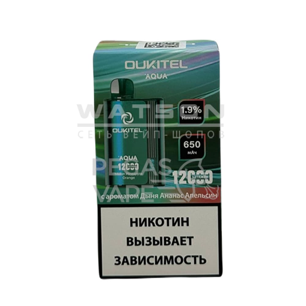 Электронная сигарета OUKITEL AQUA 12000 (Дыня ананас апельсин) - Купить с доставкой в Красногорске