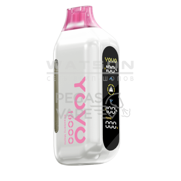 Электронная сигарета YOVO 16000 (Клубничное Мохито) - Купить с доставкой в Красногорске