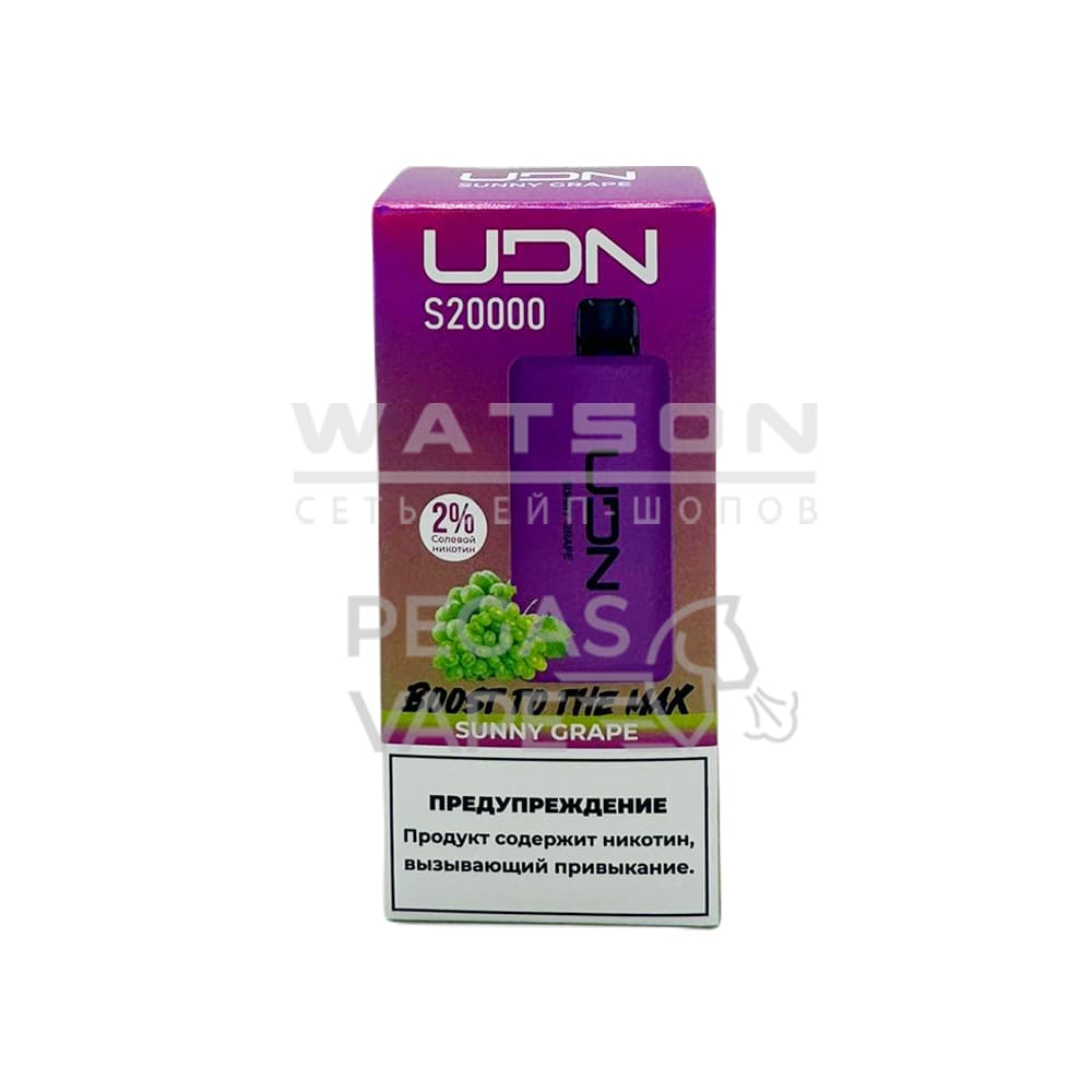 Электронная сигарета UDN S 20000 (Солнечный виноград) Электронная сигарета UDN S 20000 (Солнечный виноград) - Купить с доставкой в Красногорске