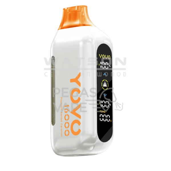 Электронная сигарета YOVO 16000 (Попкорн Соленая Карамель) - Купить с доставкой в Красногорске