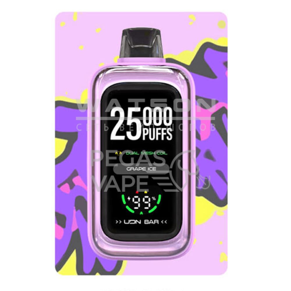 Электронная сигарета UDN BAR 25000 (Ледяной виноград) Электронная сигарета UDN BAR 25000 (Ледяной виноград) - Купить с доставкой в Красногорске