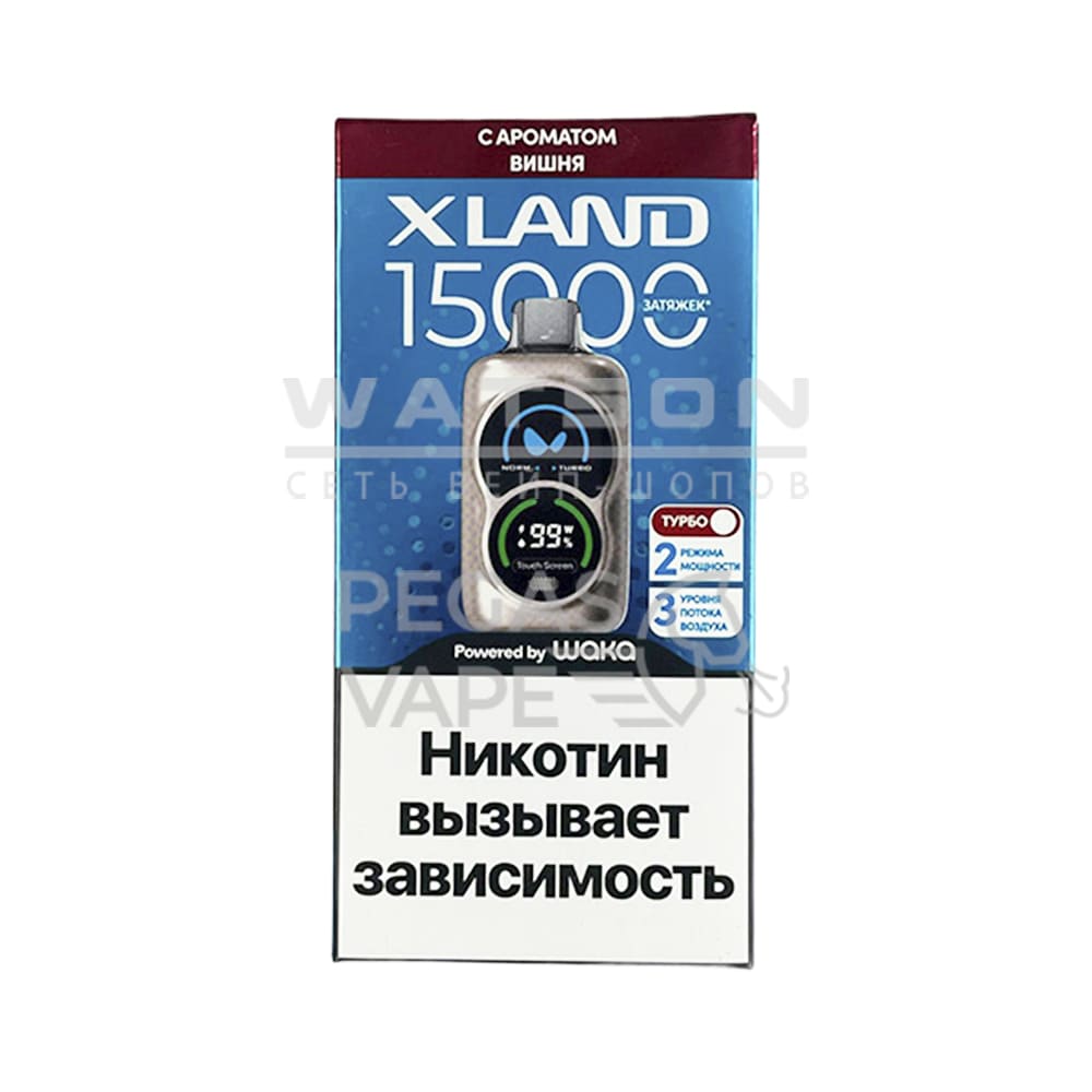 Электронная сигарета WAKA XLAND 15000 (Вишня) Электронная сигарета WAKA XLAND 15000 (Вишня) - Купить с доставкой в Красногорске
