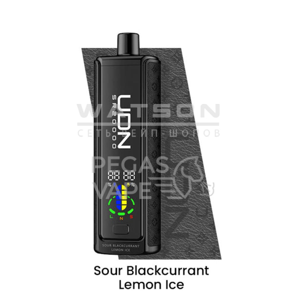 Электронная сигарета UDN SR 20000 (Кислая черная смородина лимон айс) Электронная сигарета UDN SR 20000 (Кислая черная смородина лимон айс) - Купить с доставкой в Красногорске