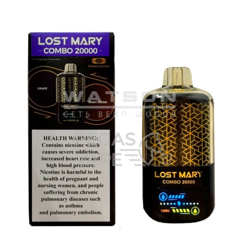 Электронная сигарета LOST MARY COMBO 20000 (Зеленый виноград- виноград) Электронная сигарета LOST MARY COMBO 20000 (Зеленый виноград- виноград) - Купить с доставкой в Красногорске