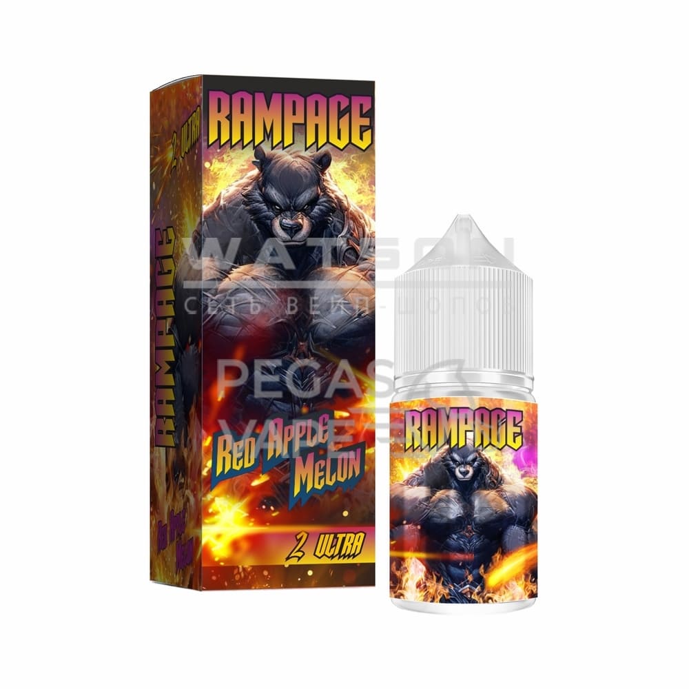 Жидкость RAMPAGE Ultra 2 Red Apple Melon (Красное Яблоко Дыня) 30 мл 2% (20 мг/мл) Strong Жидкость RAMPAGE Ultra 2 Red Apple Melon (Красное Яблоко Дыня) 30 мл 2% (20 мг/мл) Strong - Купить с доставкой в Красногорске