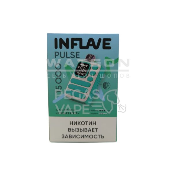 Электронная сигарета INFLAVE PULSE 15000 (Свежая мята) - Купить с доставкой в Красногорске