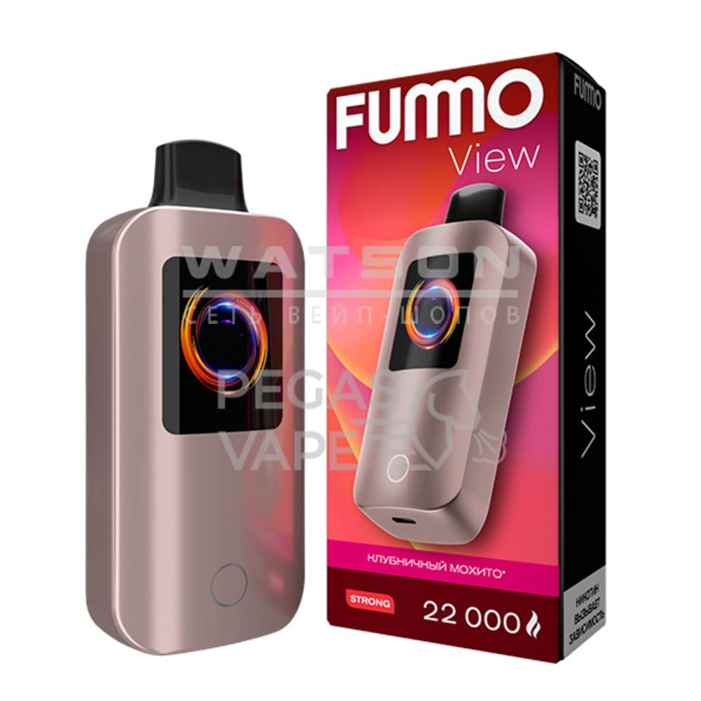 Электронная сигарета Fummo VIEW 22000 (Клубничный мохито) Электронная сигарета Fummo VIEW 22000 (Клубничный мохито) - Купить с доставкой в Красногорске