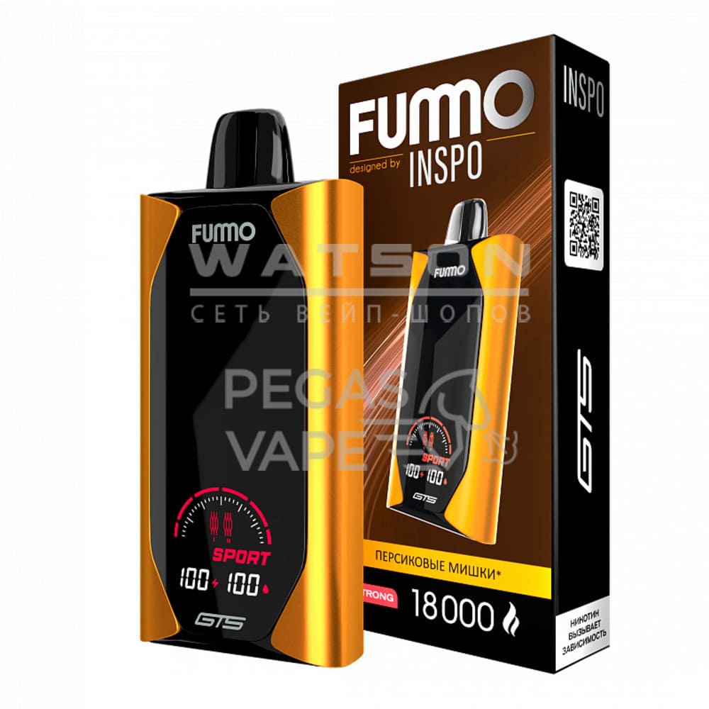 Электронная сигарета Fummo GTS 18000 (Персиковые мишки) Электронная сигарета Fummo GTS 18000 (Персиковые мишки) - Купить с доставкой в Красногорске