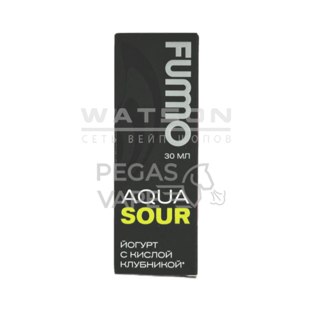 Жидкость FUMMO AQUA SOUR (Йогурт с кислой клубникой) 30 мл 2% (20 мг/мл) Жидкость FUMMO AQUA SOUR (Йогурт с кислой клубникой) 30 мл 2% (20 мг/мл) - Купить с доставкой в Красногорске