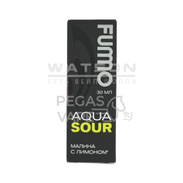 Жидкость FUMMO AQUA SOUR (Малина с лимоном) 30 мл 2% (20 мг/мл) - Купить с доставкой в Красногорске