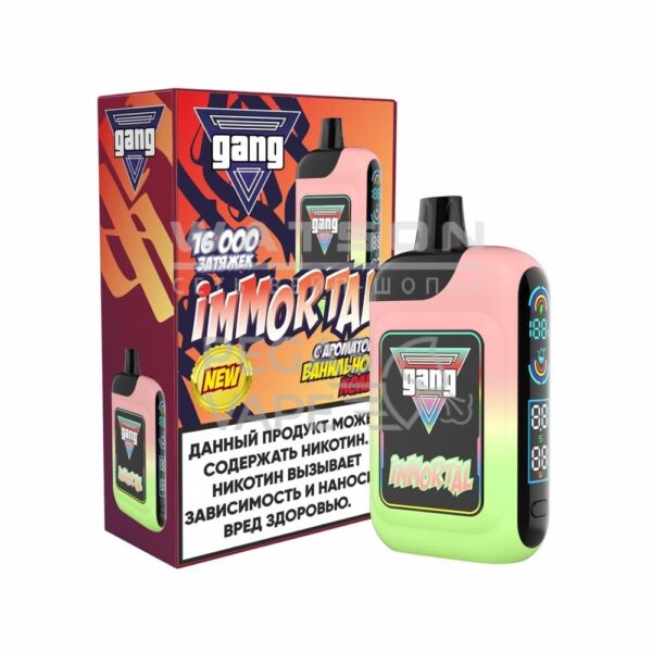 Электронная сигарета GANG IMMORTAL 16000 (Ванильная кола) - Купить с доставкой в Красногорске