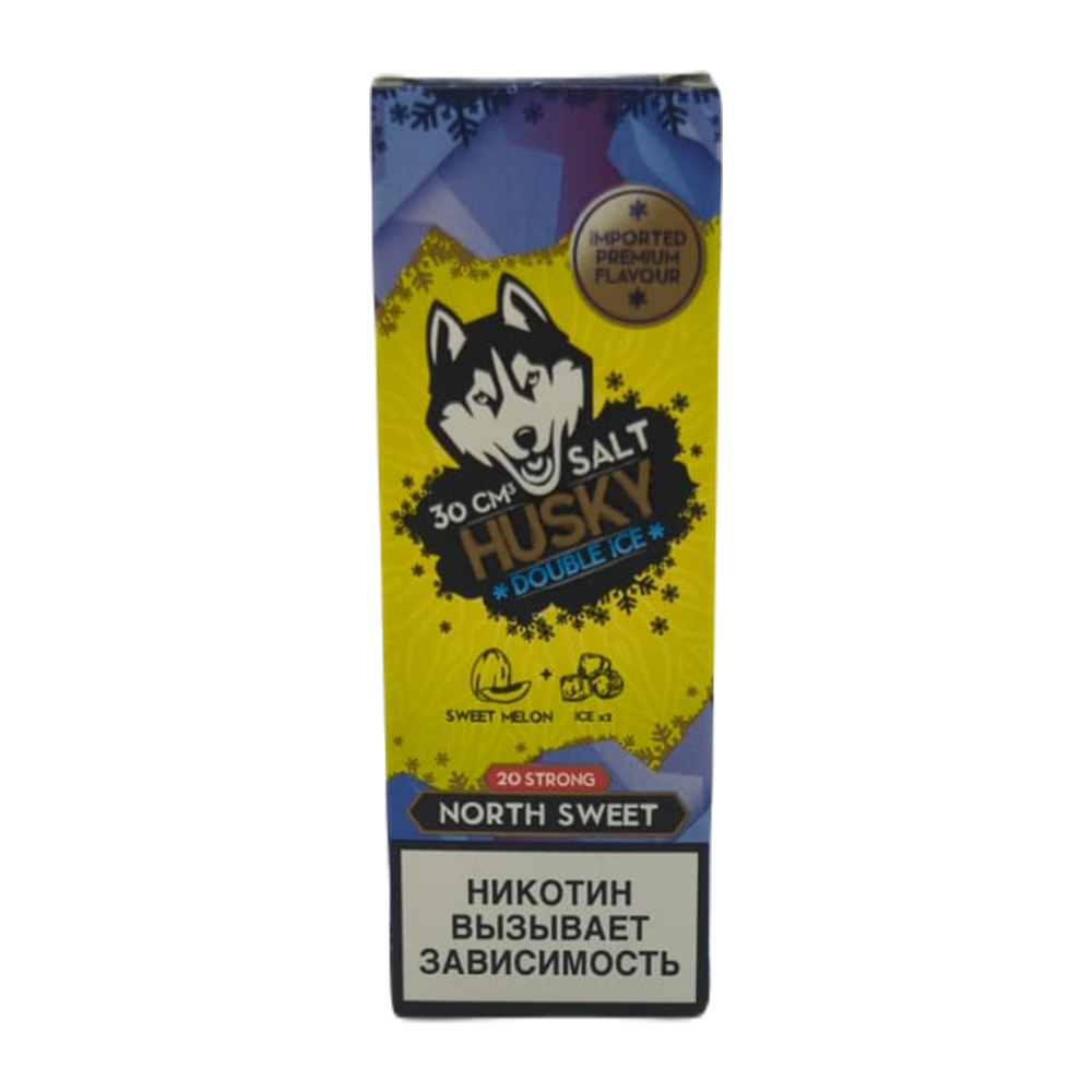 Жидкость Husky Double Ice Salt Strong Series NORTH SWEET (Медовая дыня Лед) 30 мл 2% (20 мг/мл) Strong|Жидкость Husky Double Ice Salt Strong Series NORTH SWEET (Медовая дыня Лед) 30 мл 2% (20 мг/мл) Strong Жидкость Husky Double Ice Salt Strong Series NORTH SWEET (Медовая дыня Лед) 30 мл 2% (20 мг/мл) Strong - Купить с доставкой в Красногорске