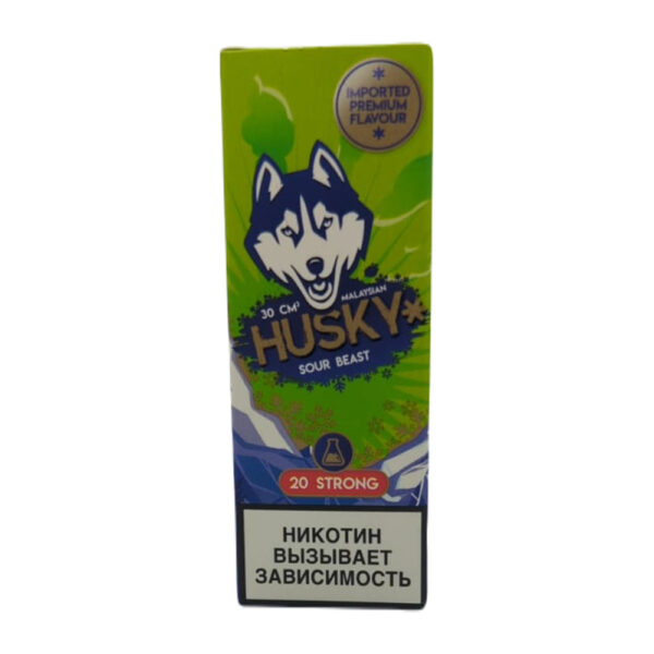 Жидкость Husky Malaysian Salt Strong Series SOUR BEAST (Ледяной микс киви