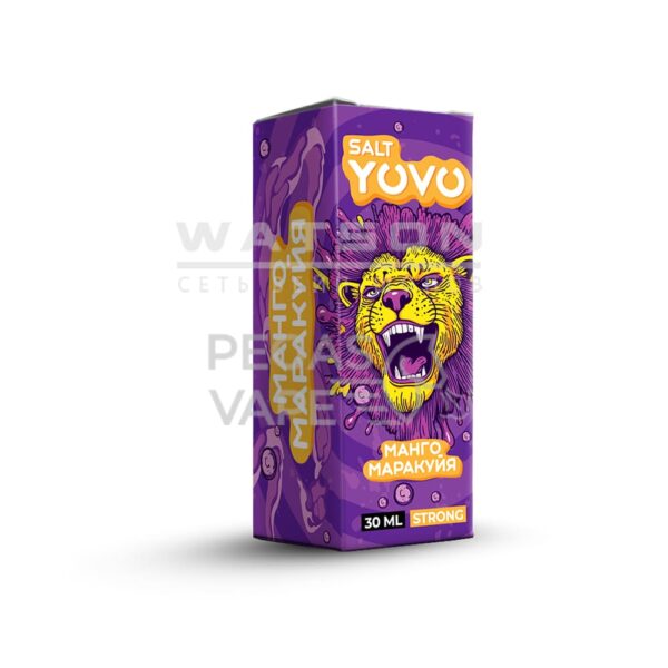 Жидкость YOVO Salt Strong (Манго маракуйя) 30 мл 2% (20 мг/мл) Strong - Купить с доставкой в Красногорске
