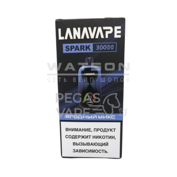 Электронная сигарета LANAVAPE SPARK 30000 (Ягодный микс) - Купить с доставкой в Красногорске