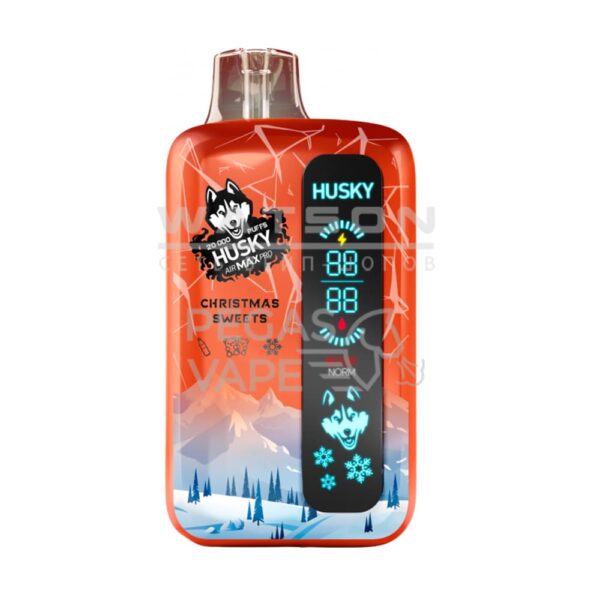 Электронная сигарета Husky Air Max PRO Ultra Strong 20000 Christmas sweets (Кола с мармеладными мишк) - Купить с доставкой в Красногорске