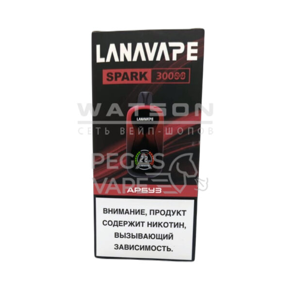 Электронная сигарета LANAVAPE SPARK 30000 (Арбуз) - Купить с доставкой в Красногорске