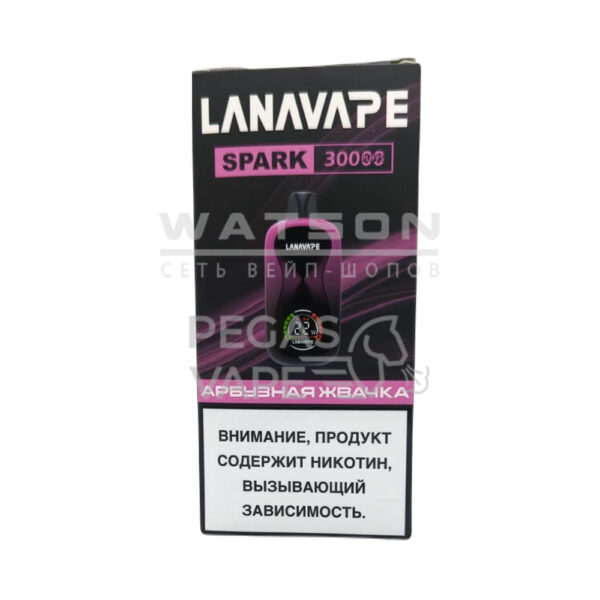Электронная сигарета LANAVAPE SPARK 30000 (Арбузная жвачка) - Купить с доставкой в Красногорске