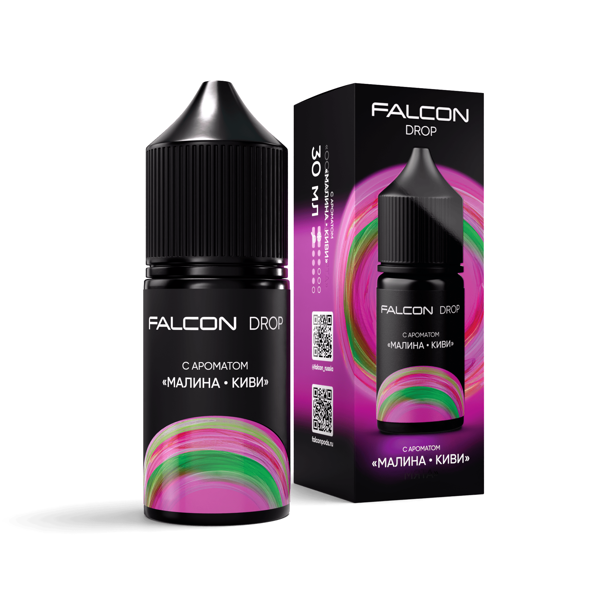 Жидкость FALCON DROP 30мл (Малина киви) 30 мл 2% (20 мг/мл) Жидкость FALCON DROP 30мл (Малина киви) 30 мл 2% (20 мг/мл) - Купить с доставкой в Красногорске