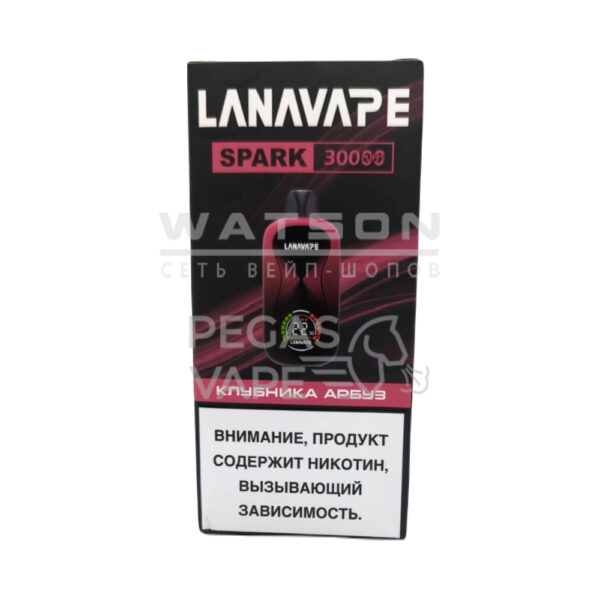 Электронная сигарета LANAVAPE SPARK 30000 (Клубника арбуз) - Купить с доставкой в Красногорске