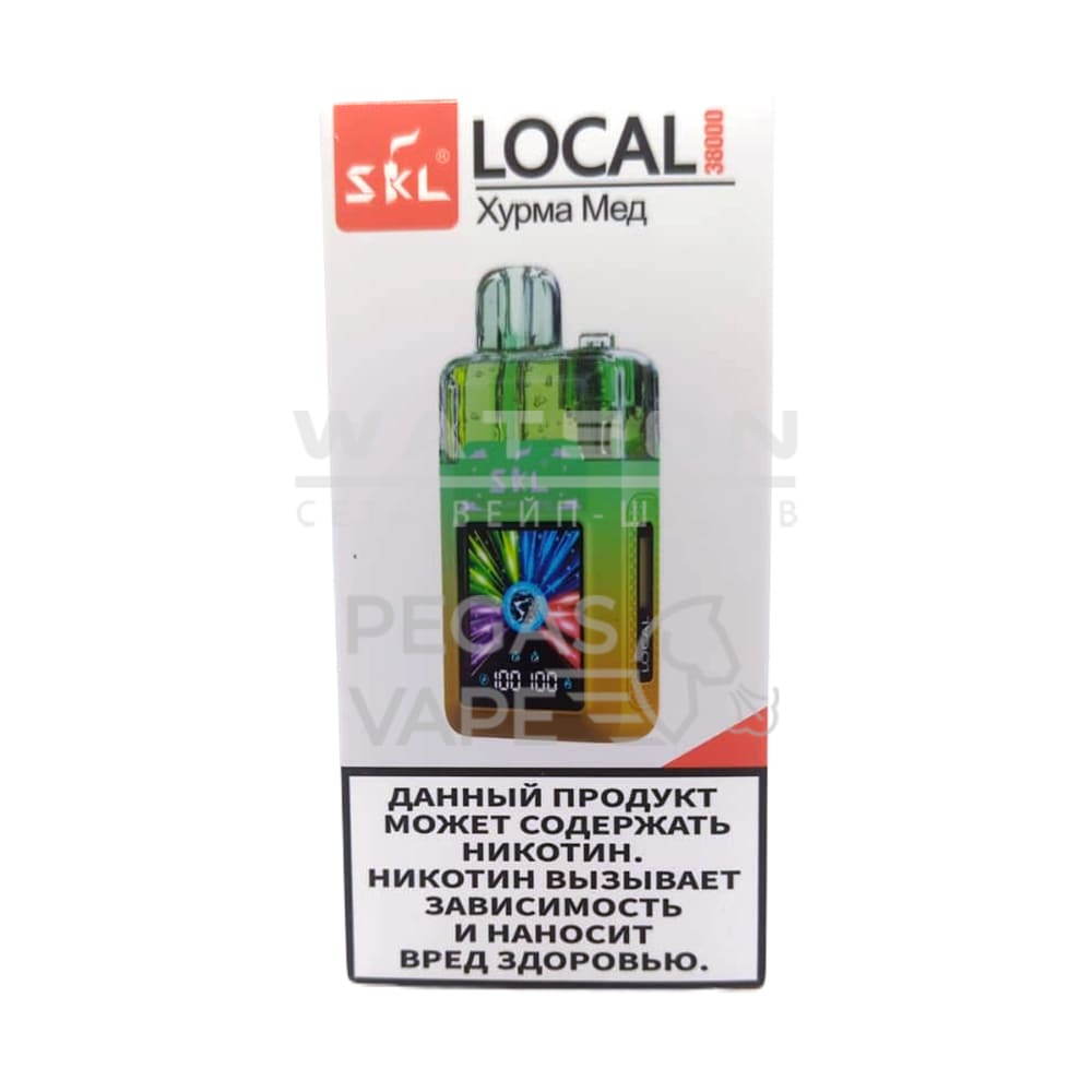 Электронная сигарета SKL LOCAL 38000 (Хурма мед) Электронная сигарета SKL LOCAL 38000 (Хурма мед) - Купить с доставкой в Красногорске