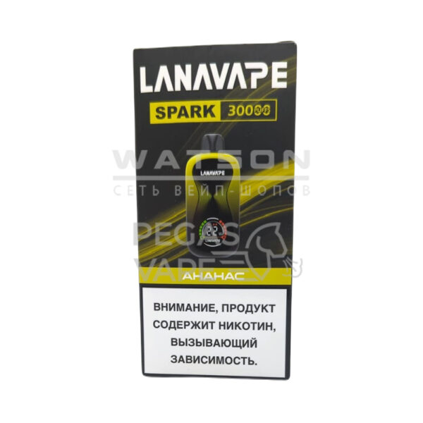 Электронная сигарета LANAVAPE SPARK 30000 (Ананас) - Купить с доставкой в Красногорске