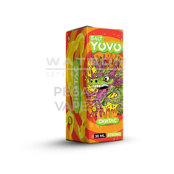 Жидкость YOVO Salt Strong (Скитлс) 30 мл 2% (20 мг/мл) Strong - Купить с доставкой в Красногорске