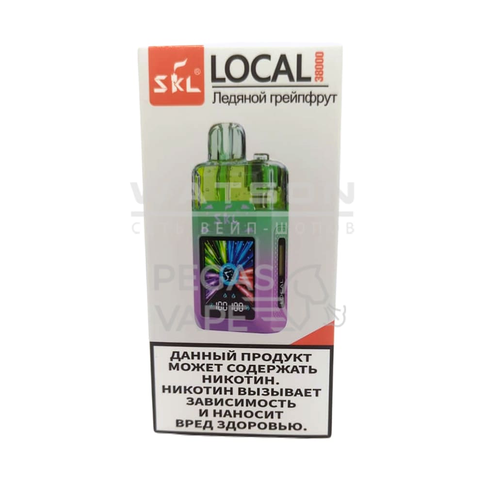 Электронная сигарета SKL LOCAL 38000 (Ледяной грейпфрут) Электронная сигарета SKL LOCAL 38000 (Ледяной грейпфрут) - Купить с доставкой в Красногорске