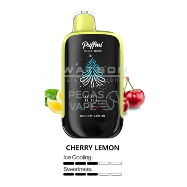 Электронная сигарета PUFFMI DURA 18000 (Вишня лимон) - Купить с доставкой в Красногорске