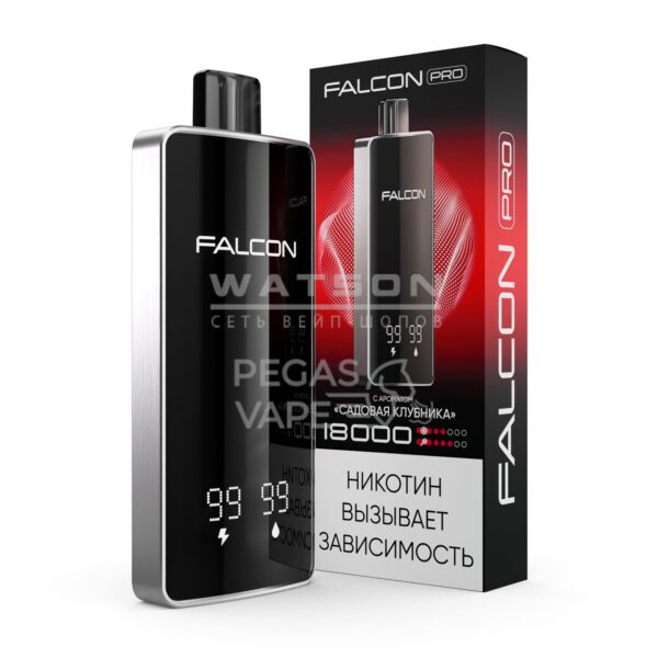 Электронная сигарета FALCON PRO 18000 (Садовая клубника) - Купить с доставкой в Красногорске
