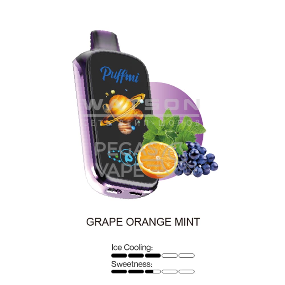 Электронная сигарета Puff Mi PURE 20000 (Виноград апельсин мята) Электронная сигарета Puff Mi PURE 20000 (Виноград апельсин мята) - Купить с доставкой в Красногорске