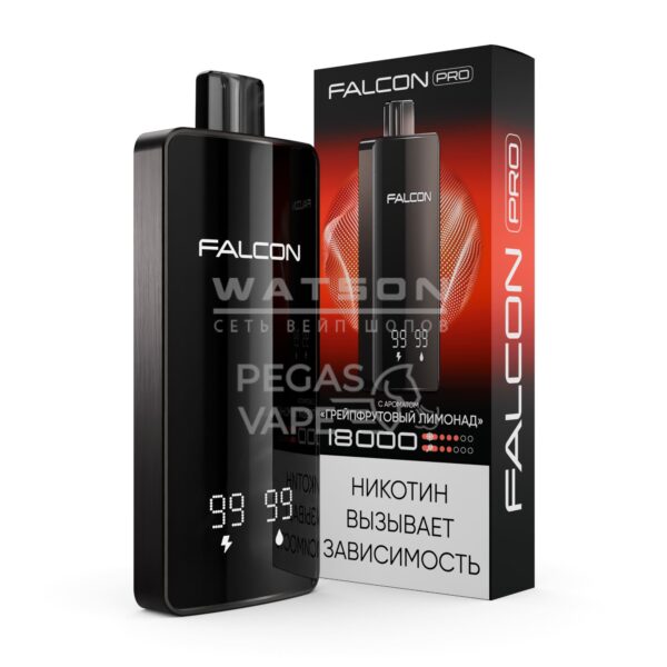Электронная сигарета FALCON PRO 18000 (Грейпфрутовый лимонад) - Купить с доставкой в Красногорске