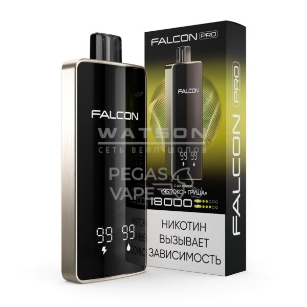 Электронная сигарета FALCON PRO 18000 (Яблоко груша) - Купить с доставкой в Красногорске